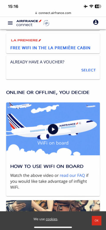 Air France La Première First Class Boeing 777 300 Wifi5