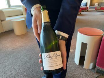 Air France La Première Lounge Paris Charles De Gaulle Champagner