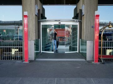 Air France La Première Lounge Paris Charles De Gaulle Eingang Flughafen
