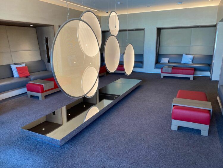 Air France La Première Lounge Paris Charles De Gaulle Hinterer Teil Der Lounge