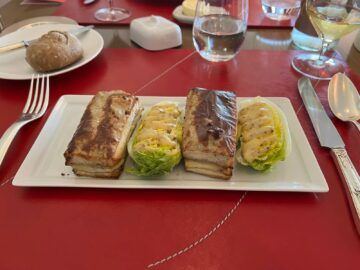 Air France La Première Lounge Paris Charles De Gaulle Trueffel Sandwich