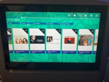 Ana Premium Economy Airbus A380 Auswahl Dokus