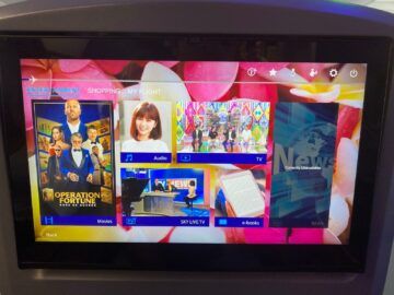 Ana Premium Economy Airbus A380 Entertainment Menue