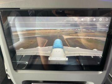 Ana Premium Economy Airbus A380 Tail Camera
