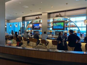 Delta Sky Club Los Angeles Terminal 2 Bar Neue Lounge