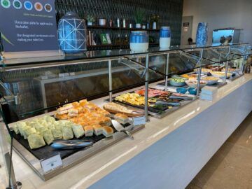 Delta Sky Club Los Angeles Terminal 2 Buffett Neue Lounge