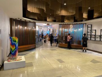 Delta Sky Club Los Angeles Terminal 2 Neue Lounge Eingang