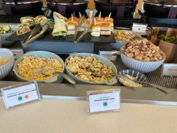 Delta Sky Club Los Angeles Terminal 2 Pasta