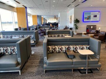 Delta Sky Club Los Angeles Terminal 2 Sitzsofas