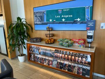 Delta Sky Club Los Angeles Terminal 2 Zeitschriften