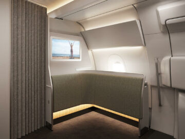Qantas A350 Wellbeing Zone Fitness Copyright