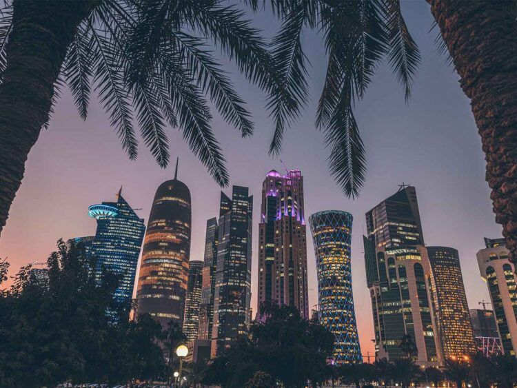 Doha Qatar Skyline Unsplash