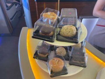 Emirates First Class Airbus A380 Snacks Bar