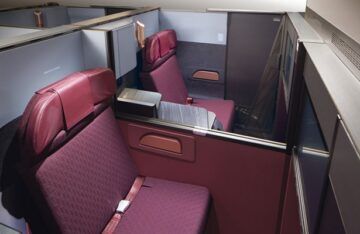 Japan Airlines Airbus A350 1000 Business Class Doppelsitz
