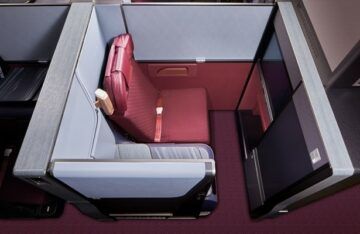 Japan Airlines Airbus A350 1000 Business Class Einzelsitz