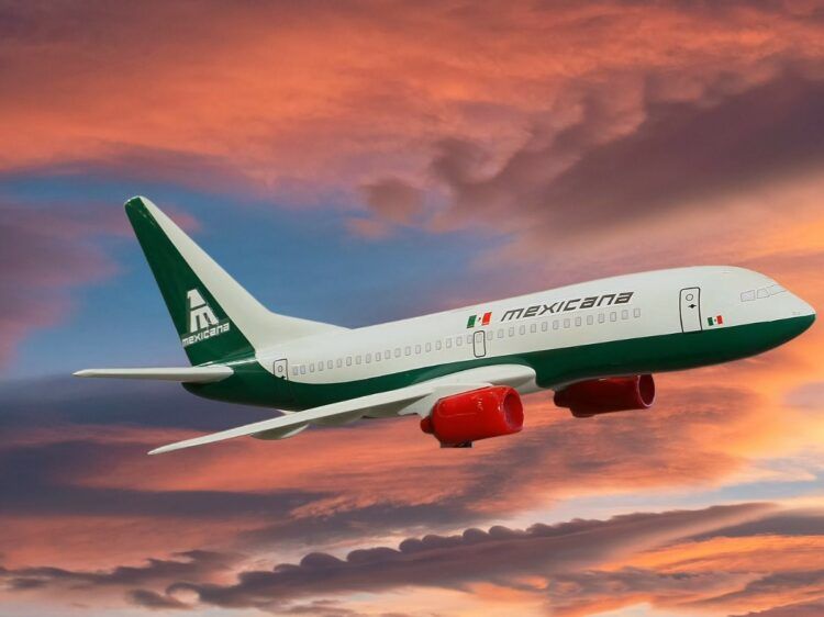 Mexicana Lackierung Boeing 737 800 Copyright
