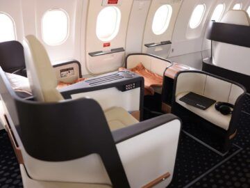 Beond Airlines Sitze Copyright