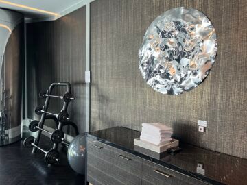 Crown Towers Hotel Sydney Fitnessstudio Handtuecher