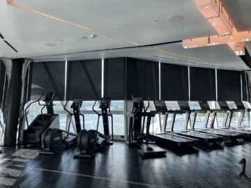 Crown Towers Hotel Sydney Fitnessstudio Laufbaender