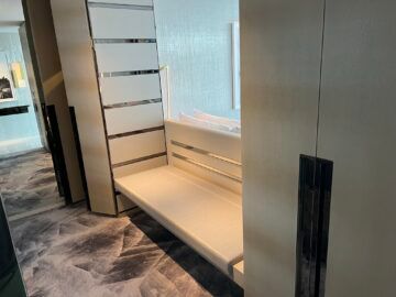 Crown Towers Hotel Sydney Zimmer Ablage