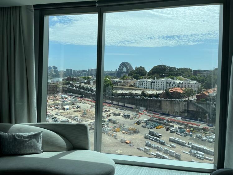 Crown Towers Hotel Sydney Zimmer Ausblick