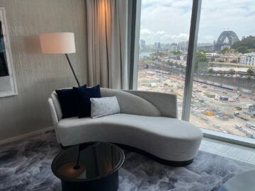 Crown Towers Hotel Sydney Zimmer Couch