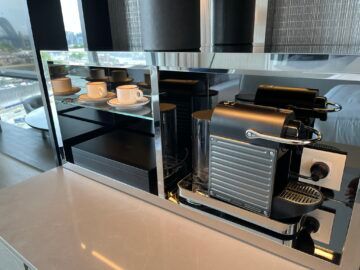 Crown Towers Hotel Sydney Zimmer Kaffeemaschine