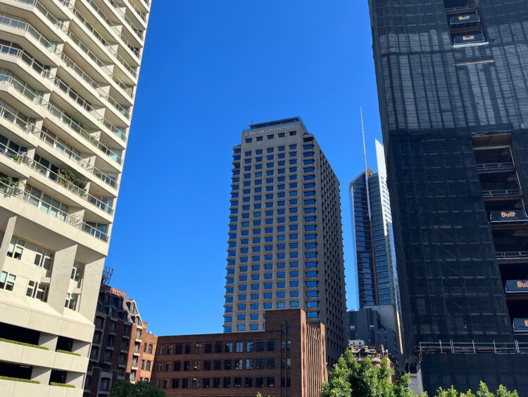 Intercontinental Sydney Aussenansicht 3