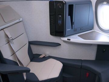 Ita Airways Airbus A321 Business Class Sitz Copyright