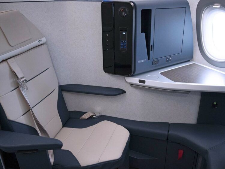 Ita Airways Airbus A321 Business Class Sitz Copyright