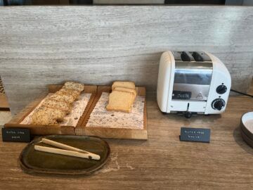 Park Hyatt Sydney Fruehstueck Gluten Free Toaster