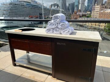 Park Hyatt Sydney Rooftop Pool Handtuecher