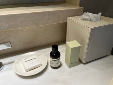 Park Hyatt Sydney Zimmer Bad Seife