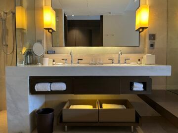 Park Hyatt Sydney Zimmer Bad Waschbecken 2