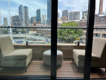 Park Hyatt Sydney Zimmer Balkon