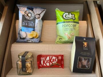 Park Hyatt Sydney Zimmer Minibar Snacks