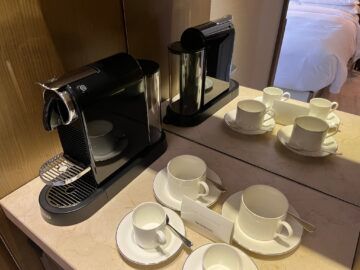 Park Hyatt Sydney Zimmer Nespresso Maschine