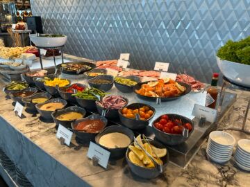 Crown Towers Hotel Sydney Fruehstueck Gemuese
