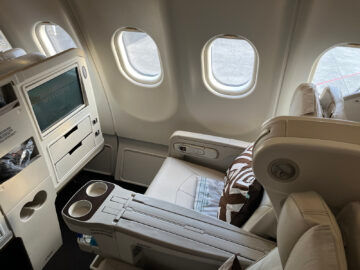 Fiji Airways Business Class Airbus A330 200 Sitz 2