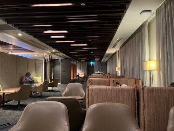 Fiji Airways Premier Lounge Nadi Sitzgelegenheit 1