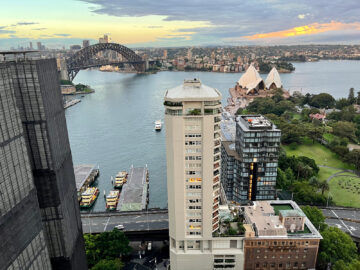 Intercontinental Sydney Aster Bar Ausblick 1