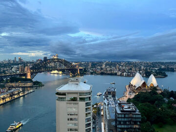 Intercontinental Sydney Aster Bar Ausblick 2