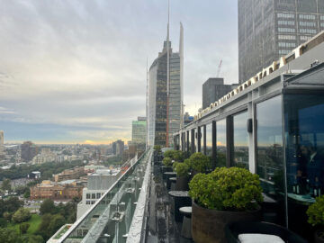 Intercontinental Sydney Aster Bar Ausblick 3