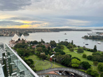 Intercontinental Sydney Aster Bar Ausblick 4
