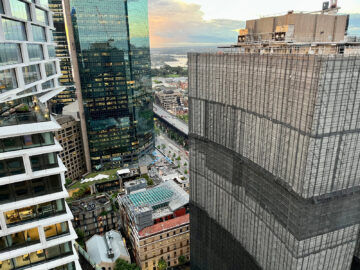 Intercontinental Sydney Aster Bar Ausblick 5