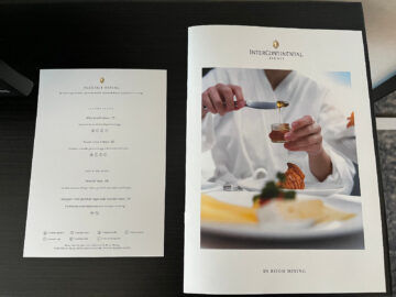 Intercontinental Sydney Zimmer Inroom Dining