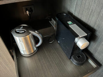 Intercontinental Sydney Zimmer Kaffeemaschine