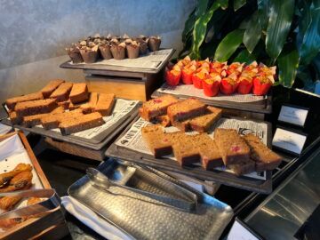Shangri La Sydney Altitude Fruehstueck Muffins