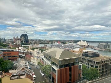 Shangri La Sydney Ausblick