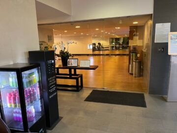 Shangri La Sydney Fitnessstudio Eingang 2